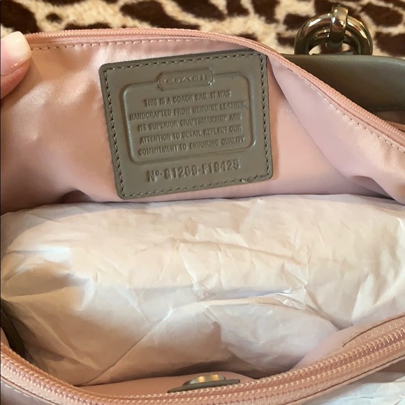 Authentic beautiful gray Coach bag!! - Picture 6 of 7